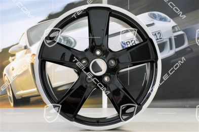 20-inch wheel, Sport Classic, 9,5J x 20 ET65, black high gloss