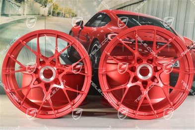 20"+21" GT3RS Felgen Satz, 10J x 20 ET45 + 13J x 21 ET31, Pyrored