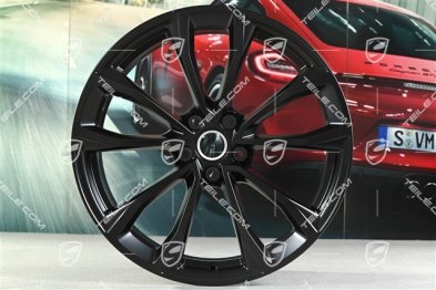 19" Felgensatz Macan Design, 8,5J x 19 ET21 + 9J x 19 ET21, schwarz seidenmatt