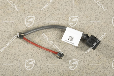 Sender wire (pad wear indicator), rear, L=R