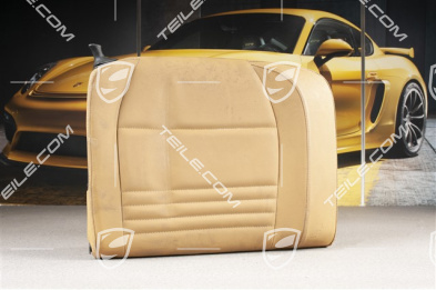 Notsitzrückenlehne / Rücksitz / Rückenlehne, Hinten, Kunstleder, Savannabeige, Coupe, R