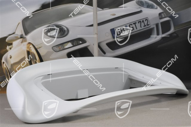 Turbo rear spoiler, incl. rear bonnet (engine lid), without grille