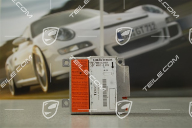 Control unit, sensor / 4 x airbag (driver a. passenger + 2 x side-impact airbag)