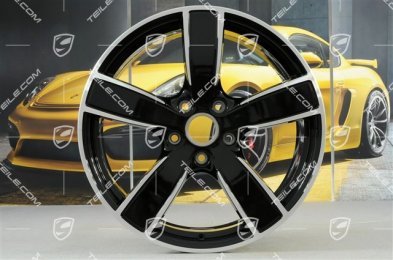 20" Felga Carrera Sport, 8,5J x 20 ET57, czarny wysoki połysk