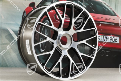 20" Felga Turbo S, centralne mocowanie, 9J x 20 ET51, czarna