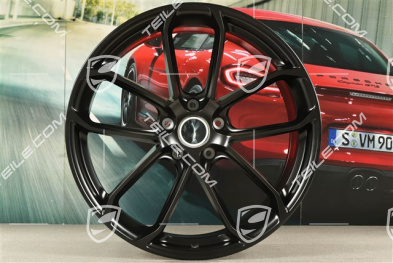 22" GT Design Felge 10,5J x 22 ET49, Schwarz Seidenmatt