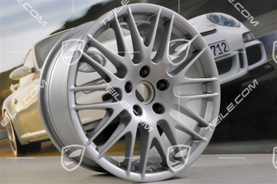 20" Felga RS Spyder Design, 9,5J x 20 ET47, srebro dekoracyjne/tytan
