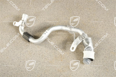 Coolant pipe with coolant hose, Hybrid