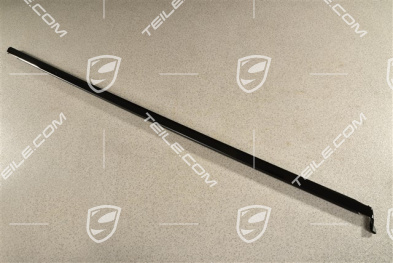 Front door moulding trim, Aluminium-package, high gloss black, R