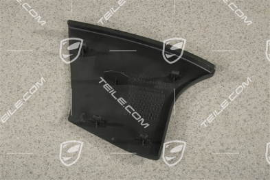Centre console / tunnel cover, Lateral, Black, Cabrio, R