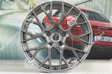21-inch RS Spyder wheel rim, 11,5J x 21 ET67, platinum satin matt
