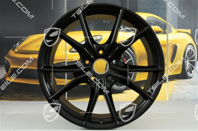 20" Felge Carrera S (IV), 11,5J x 20 ET76 in Schwarz Seidenmatt