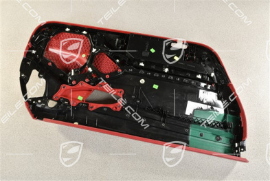 Turverkleidung, Leder, Bose, Bordeauxrot, R