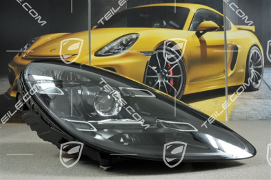 LED headlights, without control unit and bulb, R