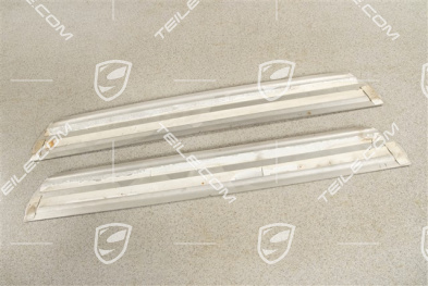 Blenden/Einstiegleisten, unbeleuchtet , Edelstahl, "Cayman", Satz, L+R