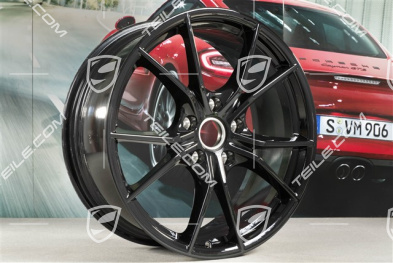 20" Felge Carrera S (IV), 8,5J x 20 ET49, schwarz hochglanz