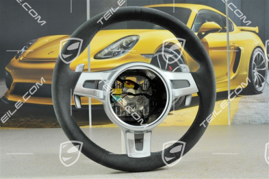 Sportlenkrad, GT3, Alcantara, PDK-Getriebe, Schwarz/Platingrau