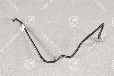 Engine coolant overflow / Vent line/ hose, L