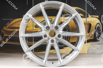 21" Felga Carrera S, 11J x 21 ET66, srebrny brylantowy chrom