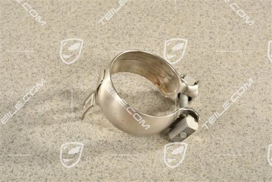 Exhaust system clamp that connects tailpipe to main muffler, 60mm