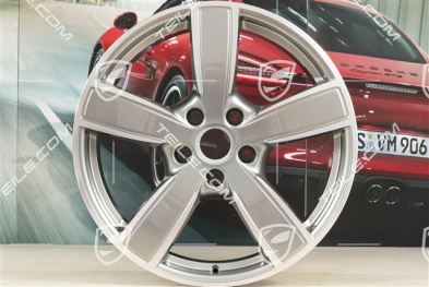 20" Felge Sport Classic Komfort, 9J x 20 ET50, Platinsilber