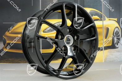 18" Felge Cayman III, 8J x 18 ET57, schwarz hochglanz