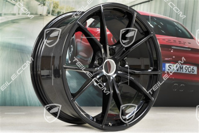 20" Felga Carrera S IV, 10J x 20 ET45, czarny wysoki połysk