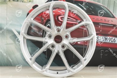 20-inch GT4 wheel rim, 8,5J x 20 ET61, blilliant silver