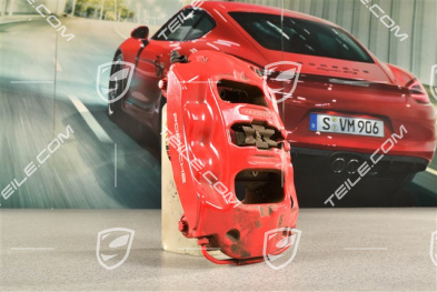 4 GTS / Turbo, Zacisk hamulcowy tylnej osi, czerwony, L