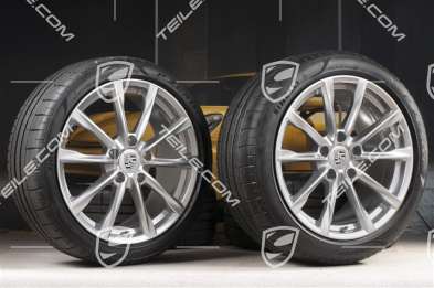 19" komplet kół letnich Boxster S, felgi 8J x 19 ET57 + 10J x 19 ET45, opony letnie Pirelli P Zero 235/40 R19 + 265/40 R19