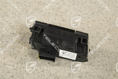 Central locking switch, Gloss black, R