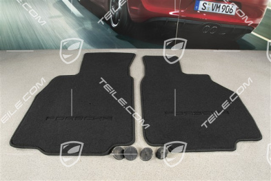 Fußmatten-Set, 2-teilig (996 und 986), schwarz, RL
