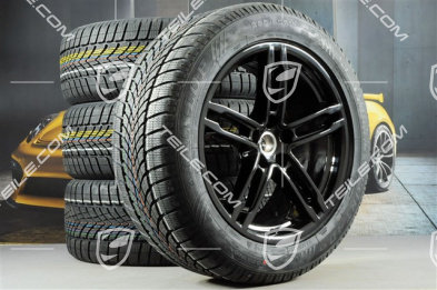 19-inch "Macan Sport" winter wheels set, rims 8,5J x 19 ET21 + 9J x 19 ET21 + NEW Dunlop winter tyres 235/55 R19 + 255/50 R19, with TPMS
