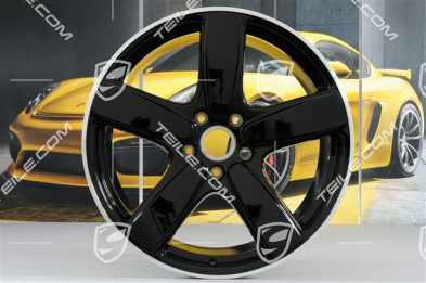 21-inch wheel Cayenne Sport Classic, 10J x 21 ET50, black high gloss