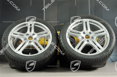 20-inch winter wheels set "Panamera Turbo", rims 9,5 J x 20 ET71 + 10,5 J x 20 ET71 + Michelin Pilot Alpin 4 winter tires 275/40 R20 + 315/35 R20