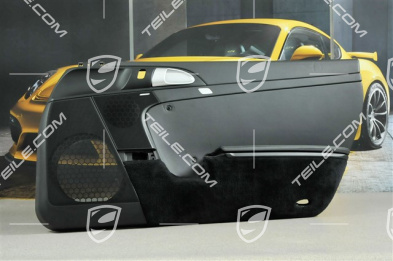 Tapicerka drzwi, Coupé/Targa/Cabrio, BOSE sound system, skóra, czarna, R
