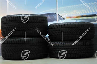 19" Komplet kół zimowych Carrera, felgi 8,5J x 19 ET54 + 11J x 19 ET48 + opony zimowe Continental 235/40 R19 + 295/35 R19, bez czujników ciśnienia