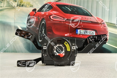 Steering column stalk switch, ACC High / headlight cleaning system / with rear wiper / 3-spoke multifunction steering wheel