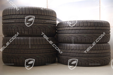 19" Komplet kół zimowych RS Spyder, felgi na centralną śrubę 8,5J x 19 ET56 + 11J x 19 ET51, opony 235/35 R19 + 295/30 R19, bez czujników RDK