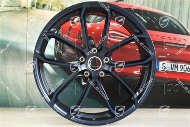 22" GT Design Felge, 10,5J x 22 ET49, tiefseeblau perleffekt