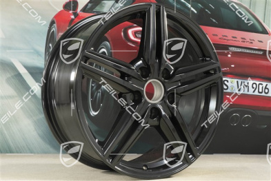 19-inch wheel Cayenne Design II, 8,5J x 19 ET59, in black (high gloss)