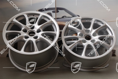 18" komplet felg GT3, 8J x 18 ET50 + 11J x 18 ET63