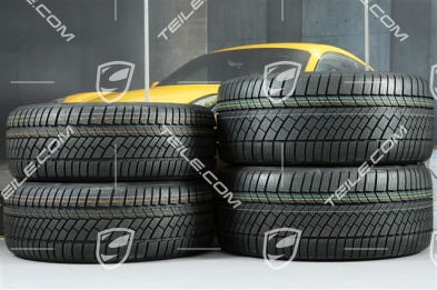 19" winter wheel set "Cayman S", rims 8J x 19 ET57 + 9,5J x 19 ET45 + winter tyres Continental WinterContact TS 830P 235/40 R19 + 265/40 R19, without TPMS