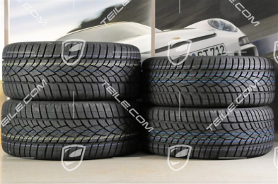 18" Cayman koła zimowe komplet, 8J x 18 ET57 + 9J x 18 ET47 + opony zimowe Dunlop SP Winter Sport 3D 235/45 R18 + 265/45 R18, bez czujników RDK