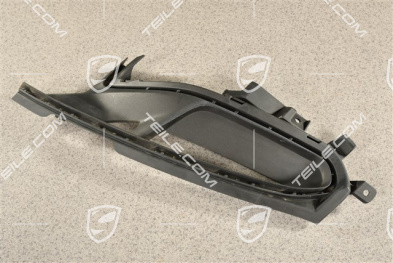Front bumper lateral grille, R