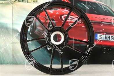 20" Felga Turbo S, 8,5J x 20 ET50, czarny wysoki połysk