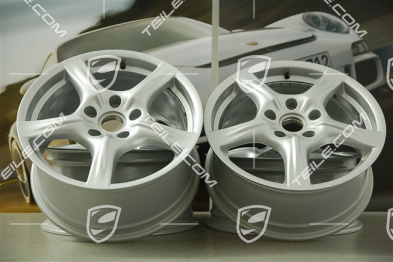 18-inch Panamera wheel set, 8J x 18 ET59 + 9J x 18 ET53