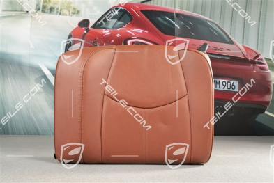 Notsitzrueckenlehne, Cabrio, Leder, Terrakotta, L