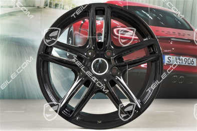 19-inch Panamera TURBO wheel, 10J x 19 ET61, in black (high gloss)