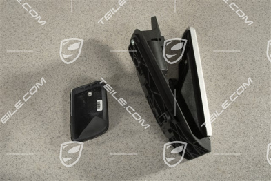 Pedal cap foot support set, Aluminium, PDK transmission, RHD